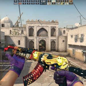 2x Crown (Foil)  StatTrak™ AK-47 The Empress and Driver Gloves Imperial Plaid