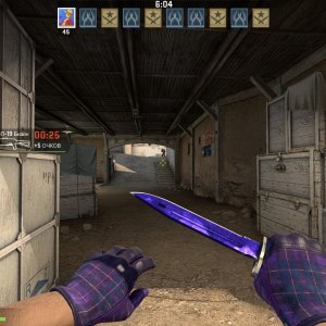 Bayonet Doppler and Gloves Imperial Plaid