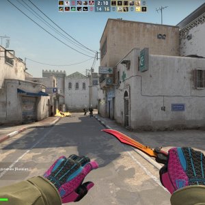 butterfly fade + Sport Gloves | Vice