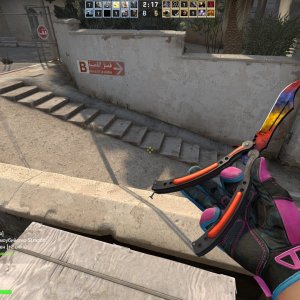vice + butterfly marble fade