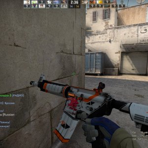Specialist Gloves Mogul and StatTrak™ M4A4  Asiimov with iBUYPOWER (Holo) Katowice 2014
