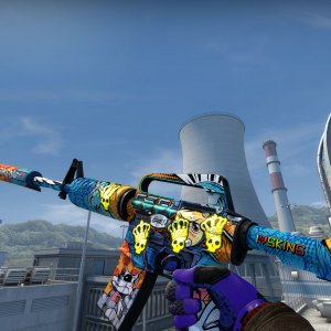 M4A1-S  Player Two 4x crown foil