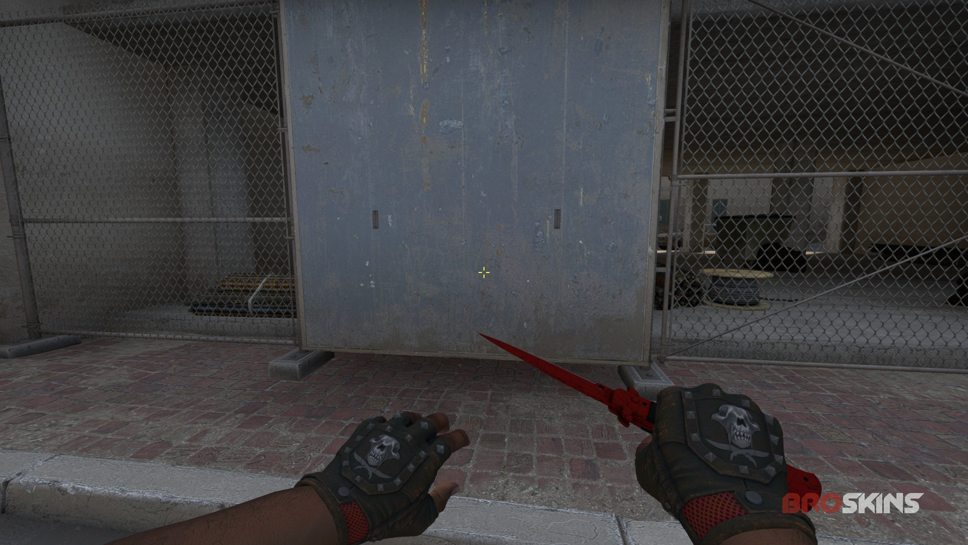 Bloodhound Gloves Charred +  Stiletto Knife Crimson Web