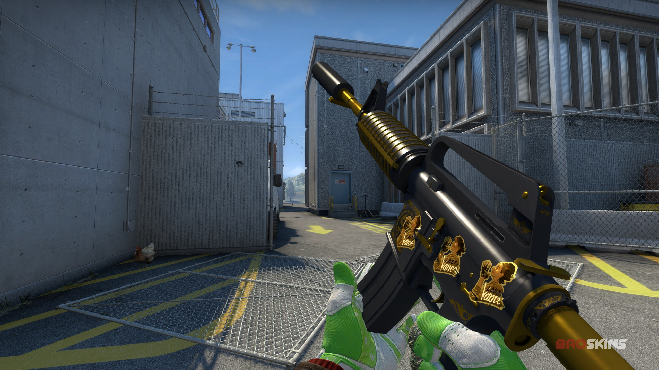 M4A1-S Knight + 3x Last Vance (Gold) | BroSkins - CSGO trade & skins