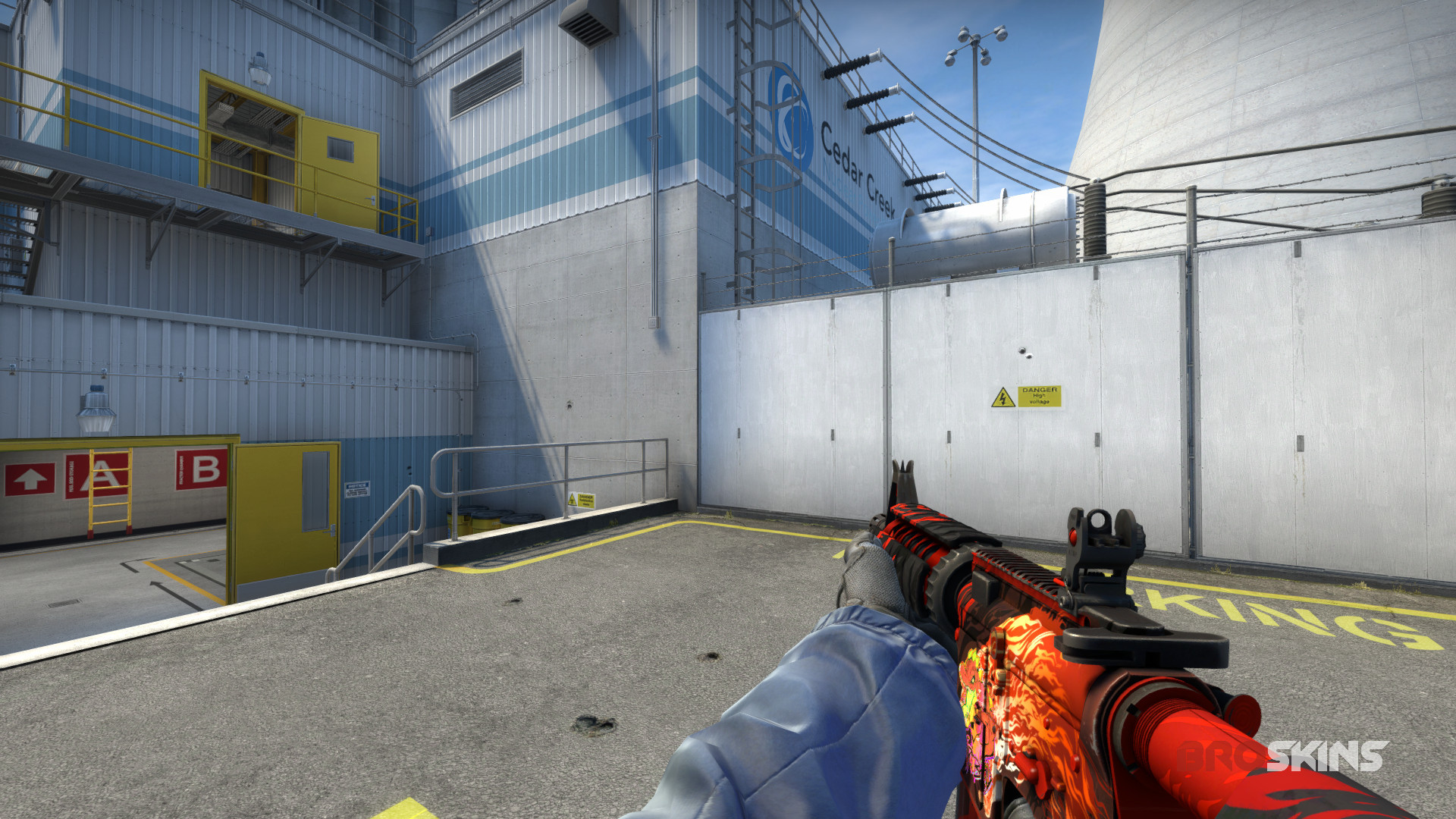 M4A4 HOWL + First Blood (Holo)