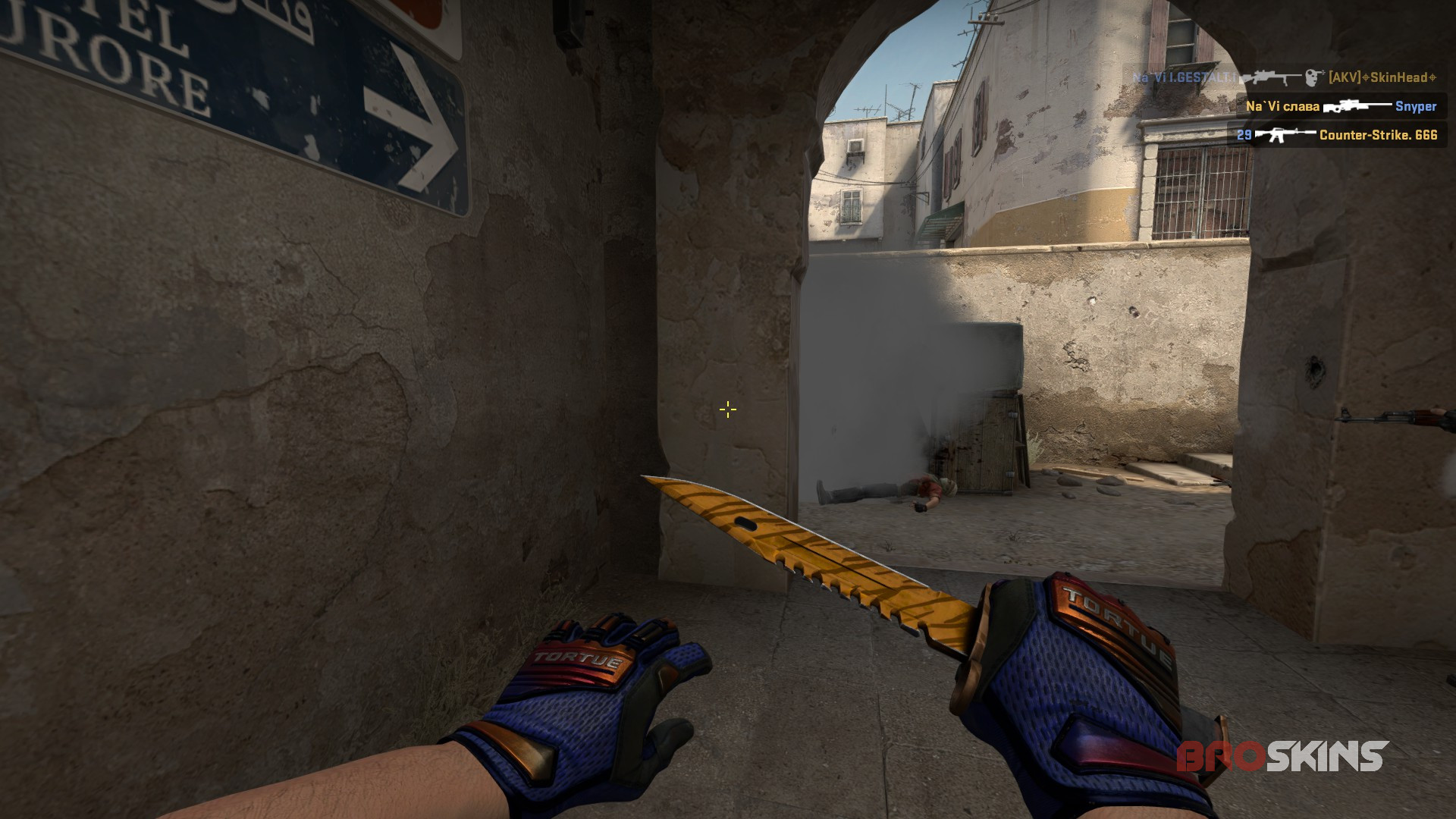 Specialist Gloves Fade (yellow tip) + M9 Bayonet Tiger Tooth | BroSkins -  CSGO trade & skins